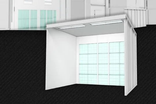 Open-Face Booths