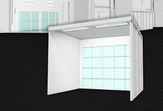 Open-Face Booths
