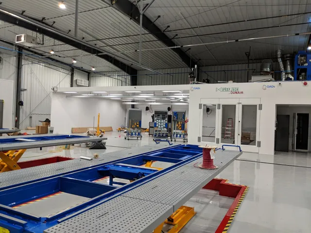 Industrial Paint Booth Installation