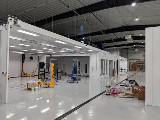 Automotive Paint Booth Installation